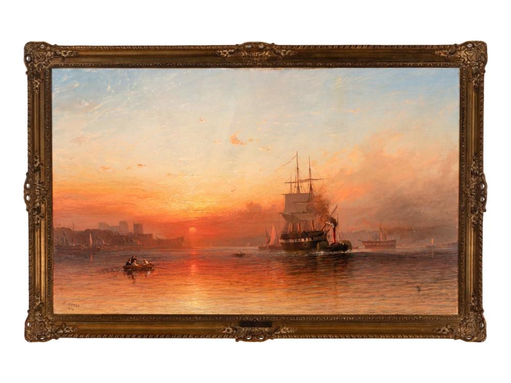 James Francis Danby comparable auction result: james francis danby british 1816 1875