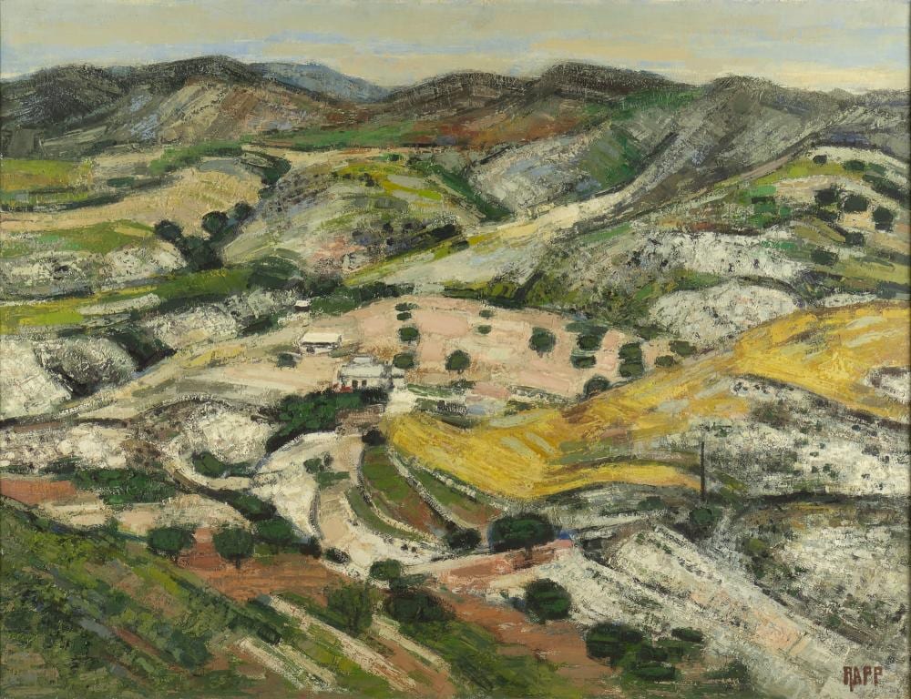 ginette rapp 1928 1998 sierra andalousie · Jackson Hole Art Auction · 2025-02-14 Ginette Rapp comparable auction result: ginette rapp 1928 1998 sierra andalousie