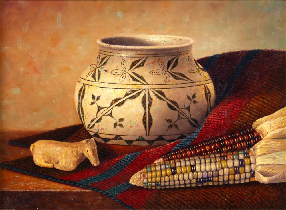 Jerry Venditti comparable auction result: jerry venditti 1942 cochiti