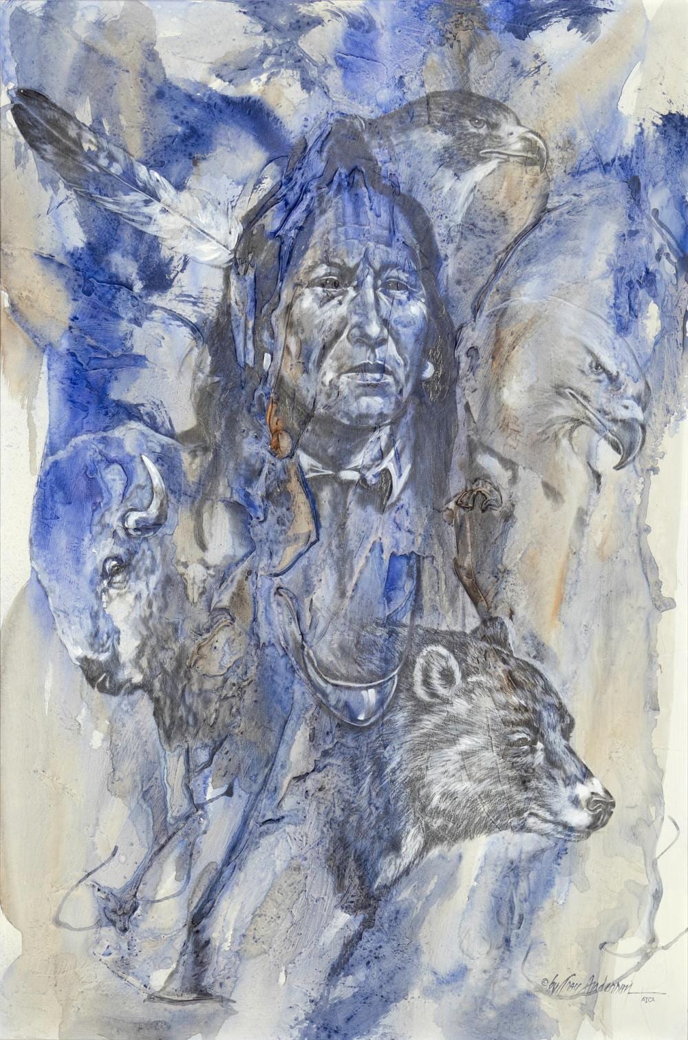 Troy Anderson comparable auction result: troy anderson 1948 a warrior s dream