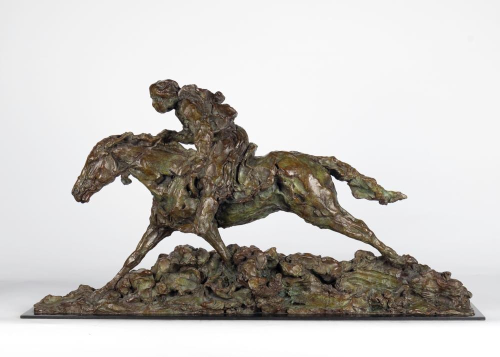 Jonathan Kenworthy comparable auction result: jonathan kenworthy 1943 riding flat out afghan horseman 2002