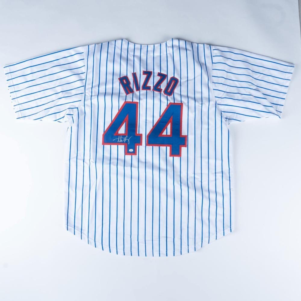 Anthony Rizzo comparable auction result: anthony rizzo signed cubs jersey with coa