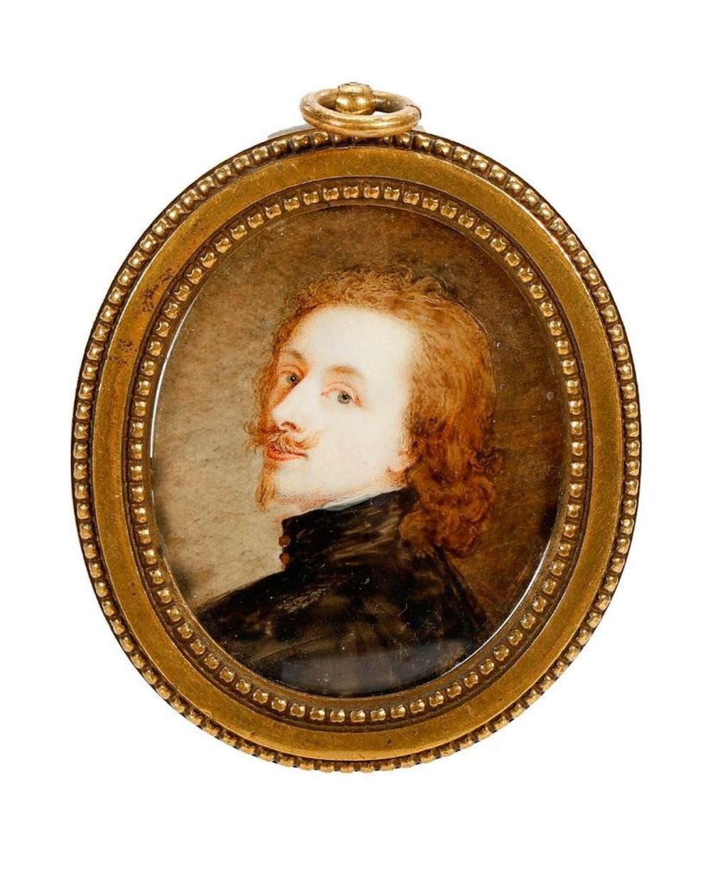 van Dyck comparable auction result: an english portrait miniature after van dyck