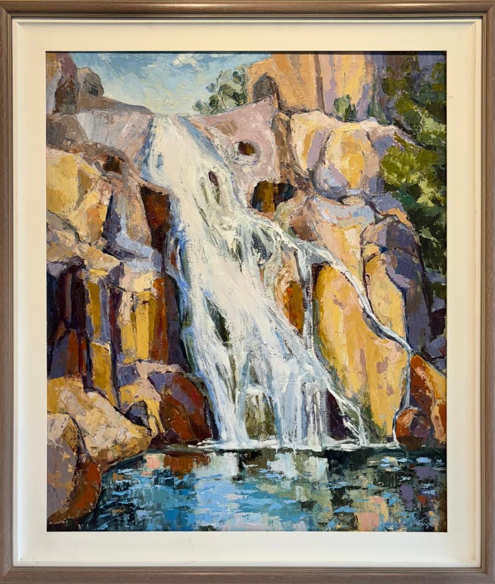 Winifred Knight comparable auction result: winifred knight 1921 2008 australia waterfall