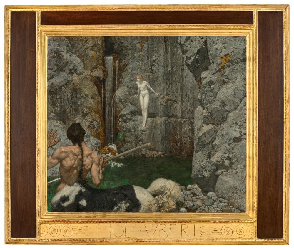 Alexander Rothaug comparable auction result: alexander rothaug 1870 1946 hol ber get over oil on canvas29 x 3