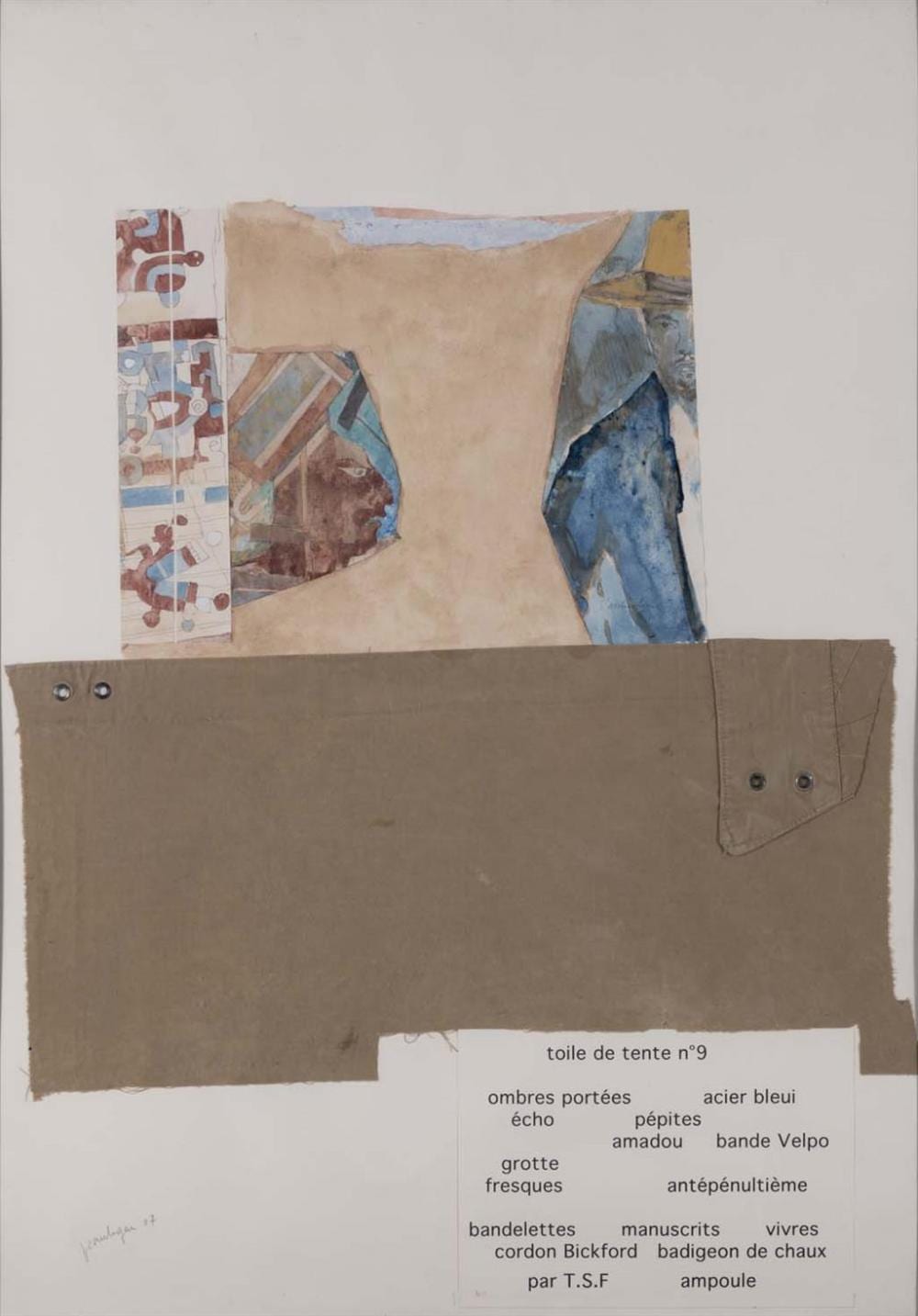 Jean LeGac comparable auction result: jean le gac born 1936 init raires
