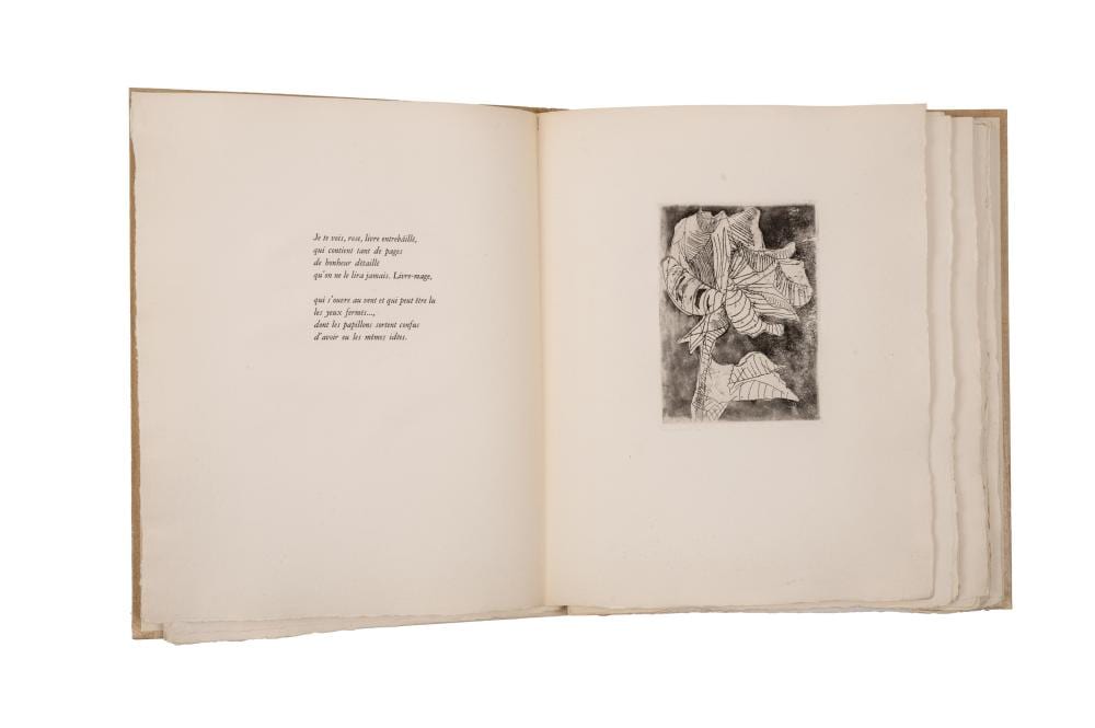 Imre Reiner comparable auction result: rilke les roses etchings by imre reiner