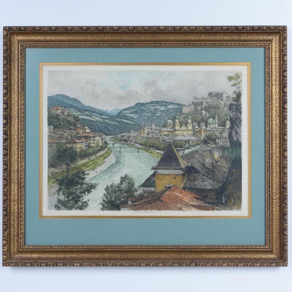 robert kasimir original color engraving on paper signed · Lion and Unicorn · 2025-01-26 Robert Kasimir comparable auction result: robert kasimir original color engraving on paper signed