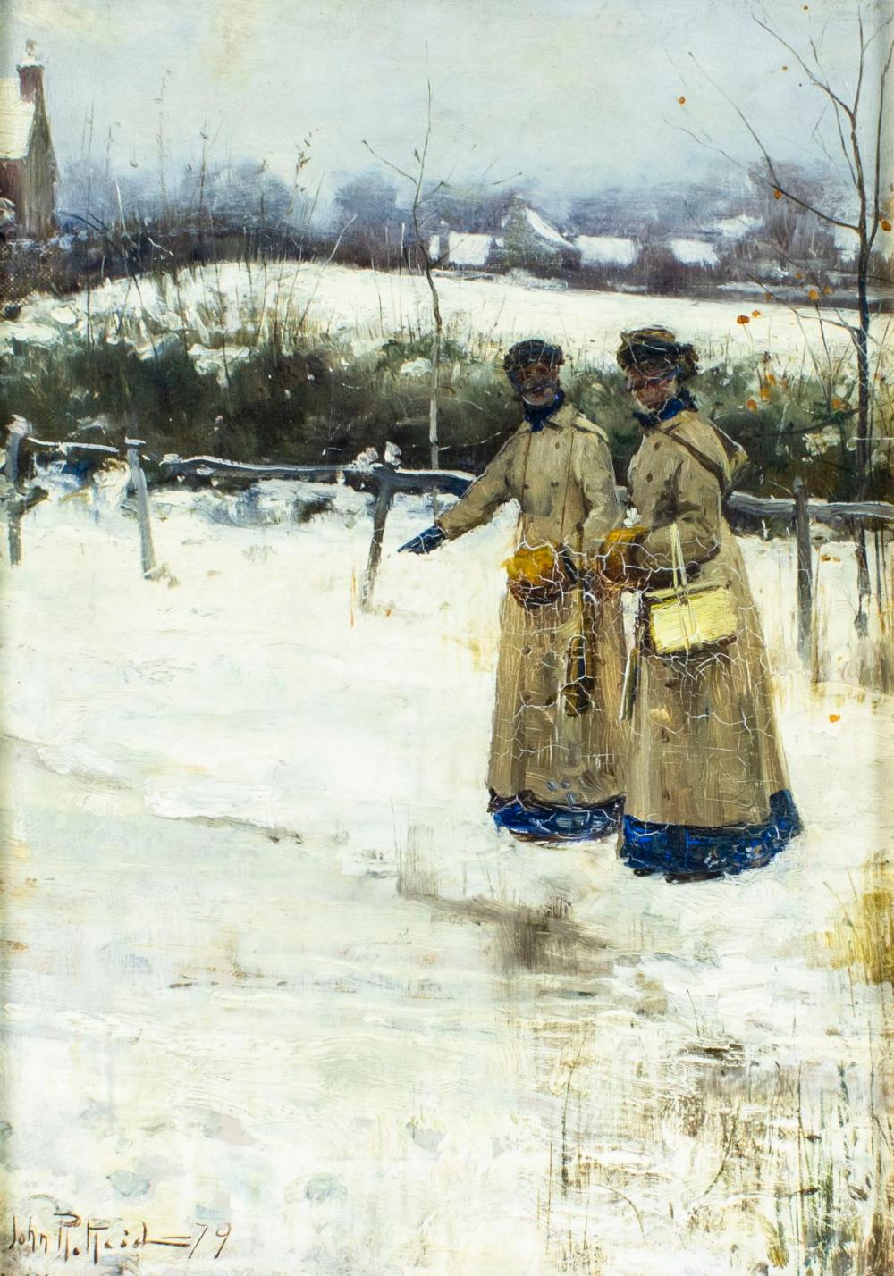 John Robertson Reid comparable auction result: john robertson reid uk 1851 1926 oil painting antique