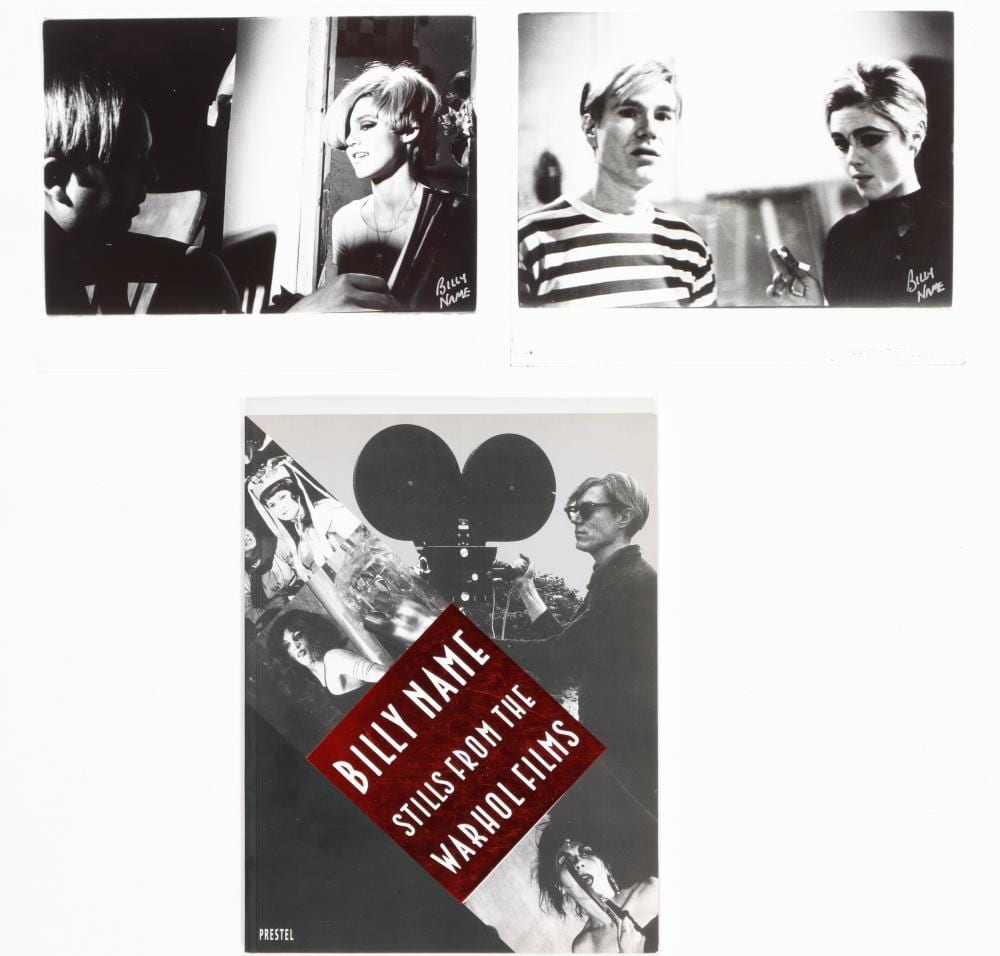 Billy Name comparable auction result: billy name 1940 2016 2 warhol factory photos and signed book