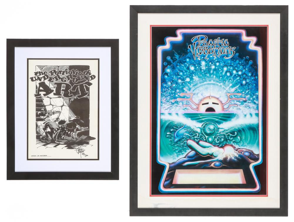 Rick Griffin comparable auction result: rick griffin american 1944 1991 2 works