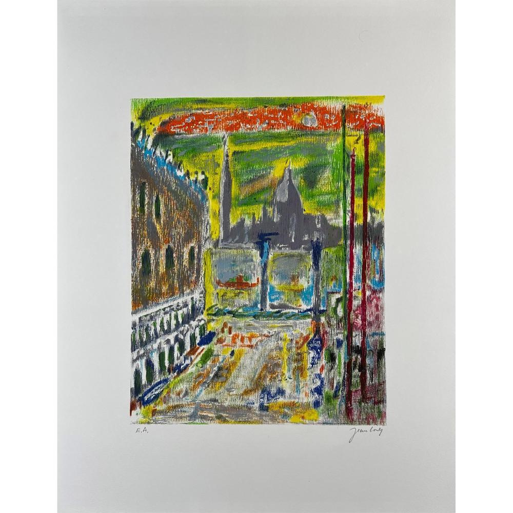 Jean Auguste Laudy comparable auction result: jean laudy lithograph paris signed