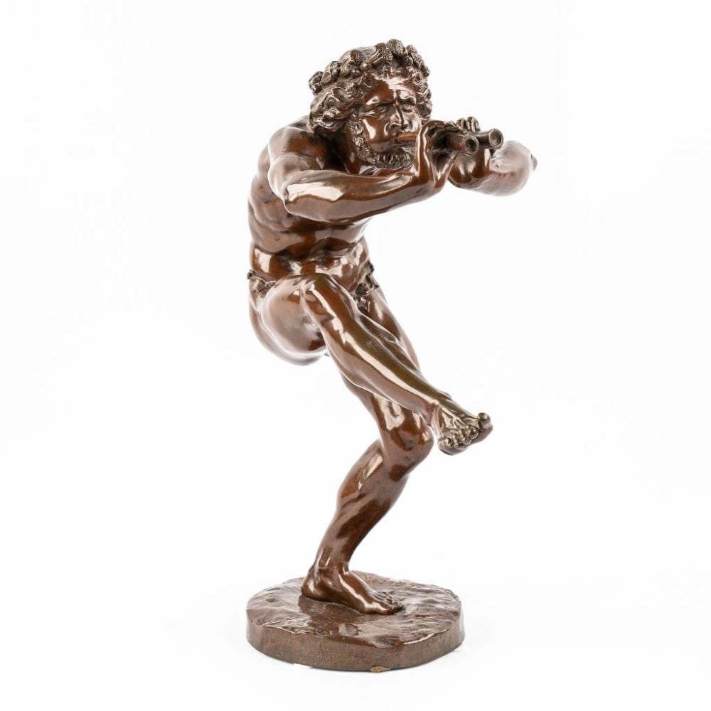 Eugène Louis Lequesne comparable auction result: eug ne louis lequesne 1815 1887 faune playing a flute
