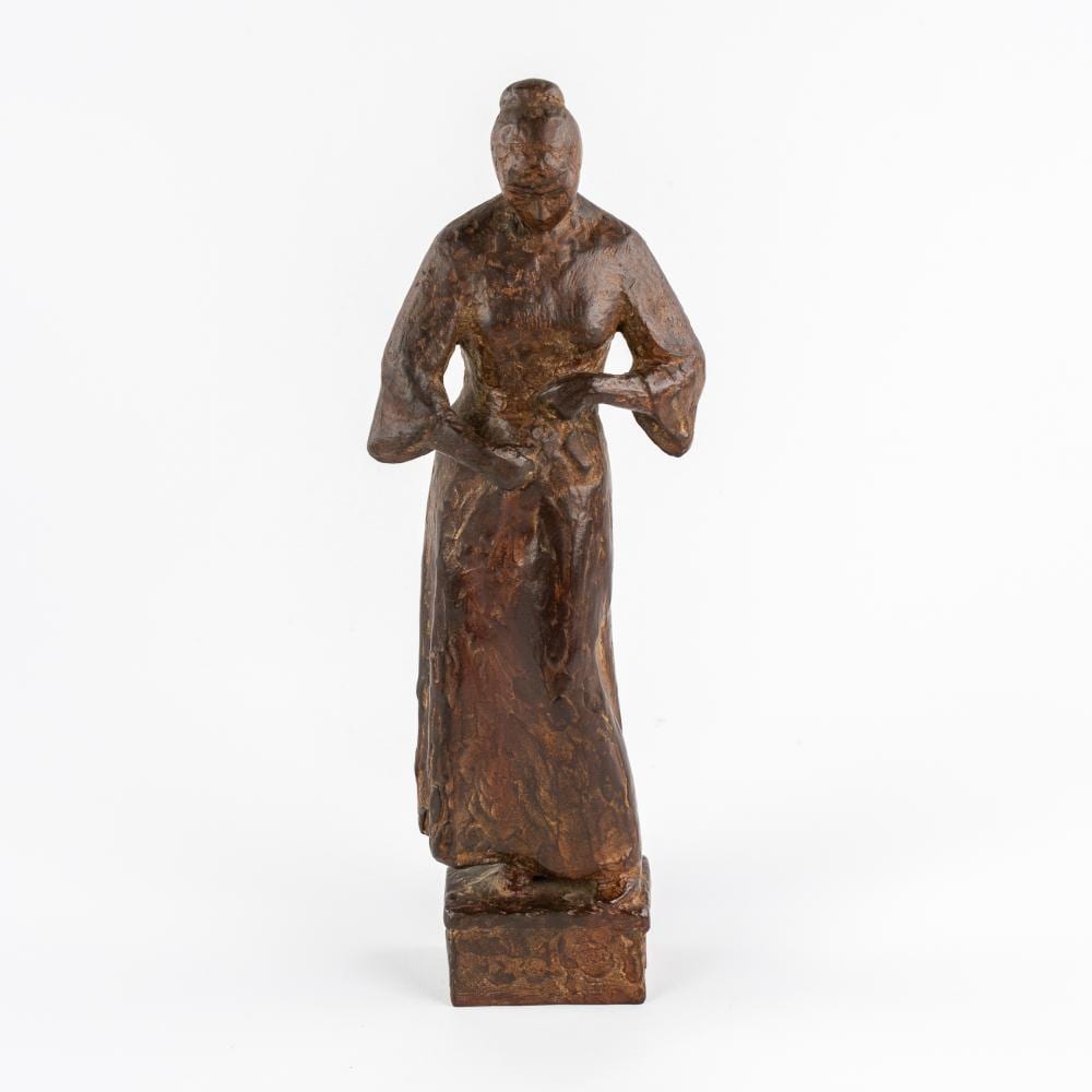 Henri Matthieu Wezelaar comparable auction result: han wezelaar 1901 1984 figurine of a lady