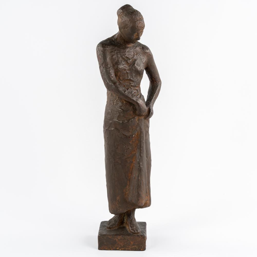 Henri Matthieu Wezelaar comparable auction result: han wezelaar 1901 1984 figurine of a lady