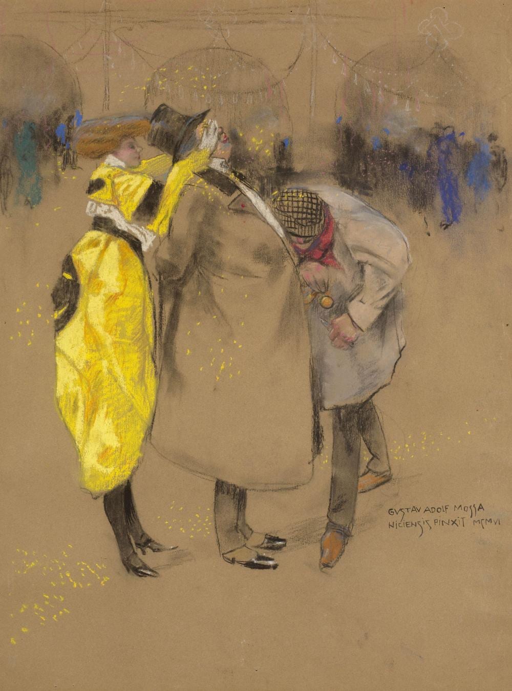 gustav adolf mossa · Artcurial · 2025-02-12 Gustave Adolphe Mossa comparable auction result: gustav adolf mossa