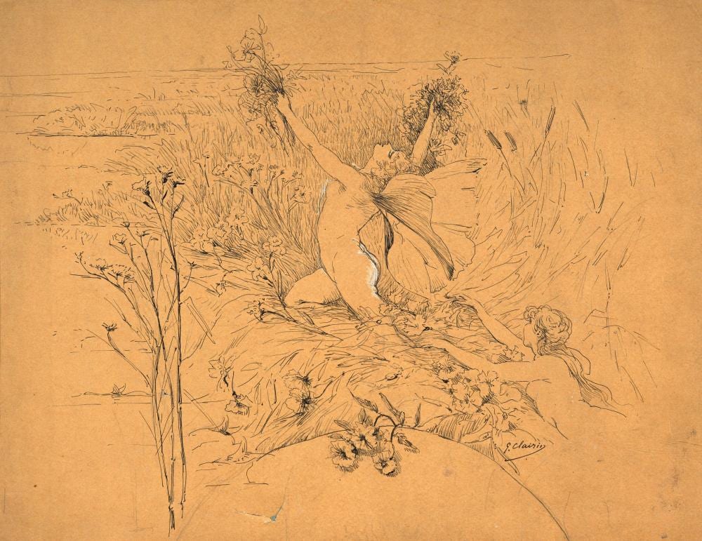 Georges Clairin comparable auction result: georges clairin