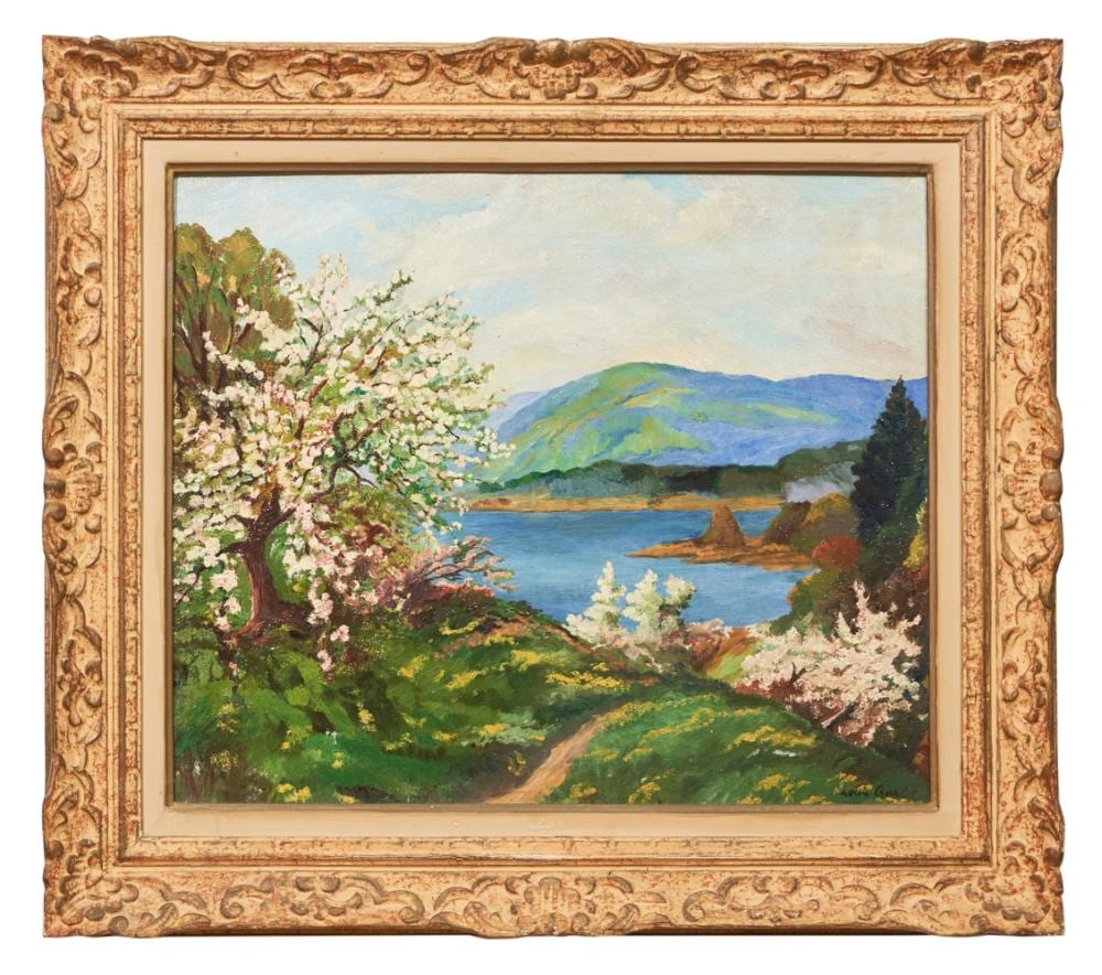 Louis Charlot comparable auction result: louis charlot 1878 1951 a rural landscape