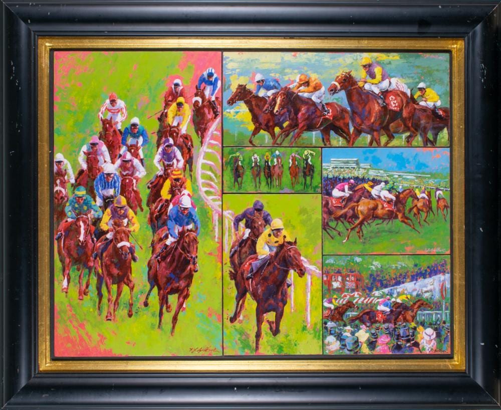 Terence Gilbert comparable auction result: terence gilbert british b 1949 collage of oils