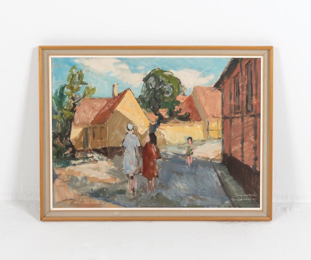 Svend Christian Nielsen comparable auction result: svend nielsen danish 1908 1993 o c landscape