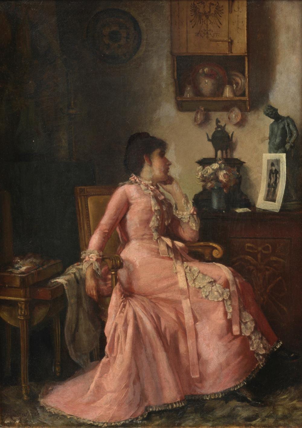 george willoughby maynard american 1843 1923 repose · Bonhams · 2025-01-31 George Willoughby Maynard comparable auction result: george willoughby maynard american 1843 1923 repose