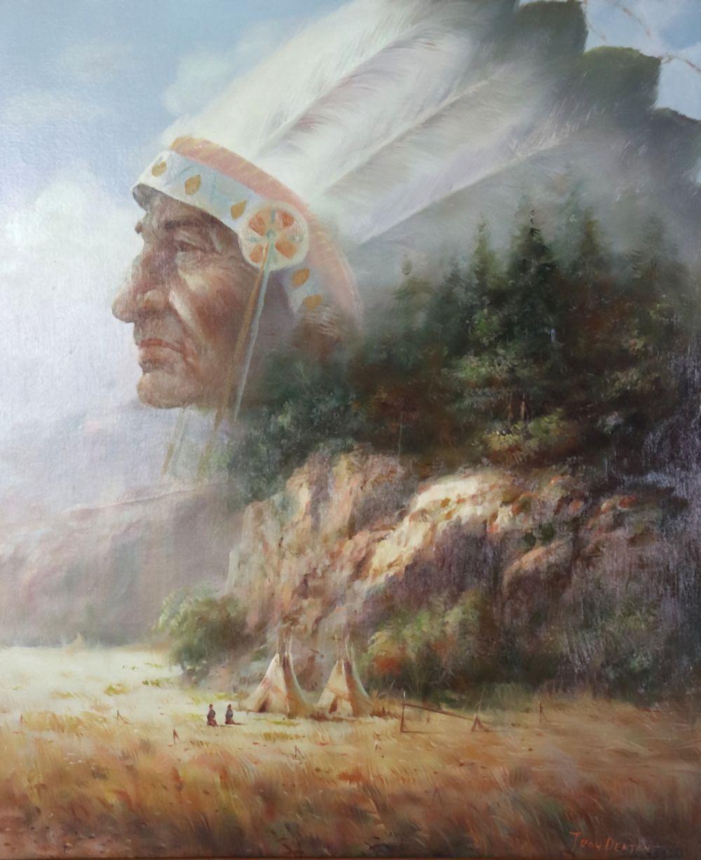 Troy Denton (American b. 1949) Oil Painting on Canvas sold by Market Auctions, lot 176 — auction record photograph