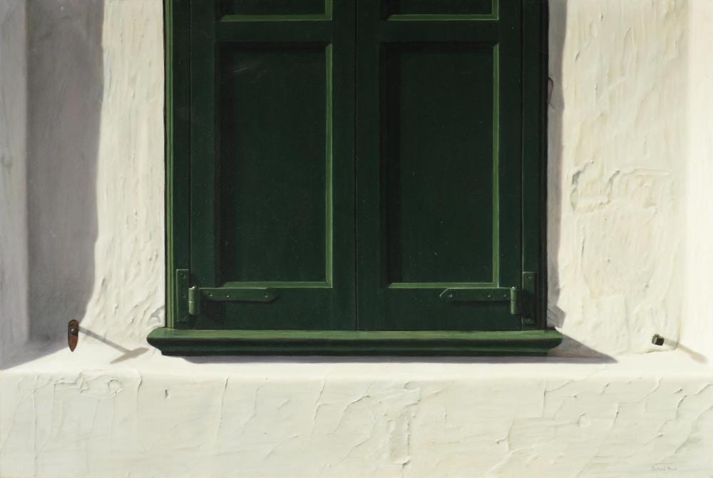 Richard Wood comparable auction result: richard wood american 1952 2009 spanish window 1998