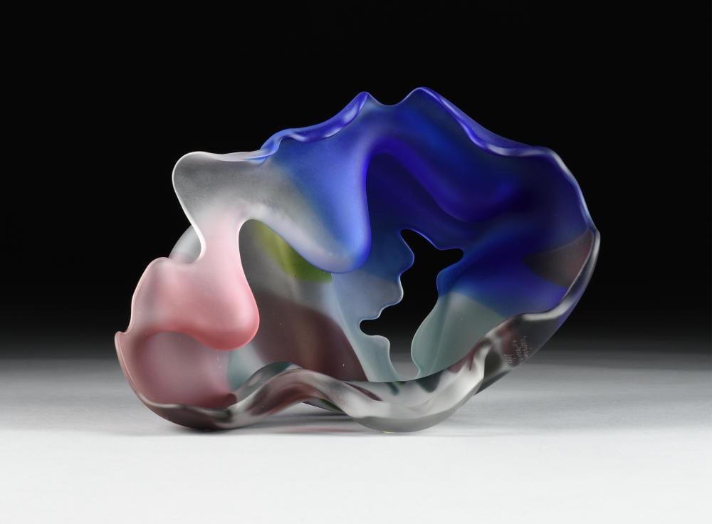 Marvin Lipofsky comparable auction result: marvin lipofsky american 1938 2016 violetta 15 circa 1992 96