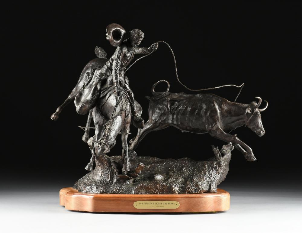 H. Clay Dahlberg comparable auction result: h clay dahlberg american texas b 1946 for fifteen a month and beans 1974