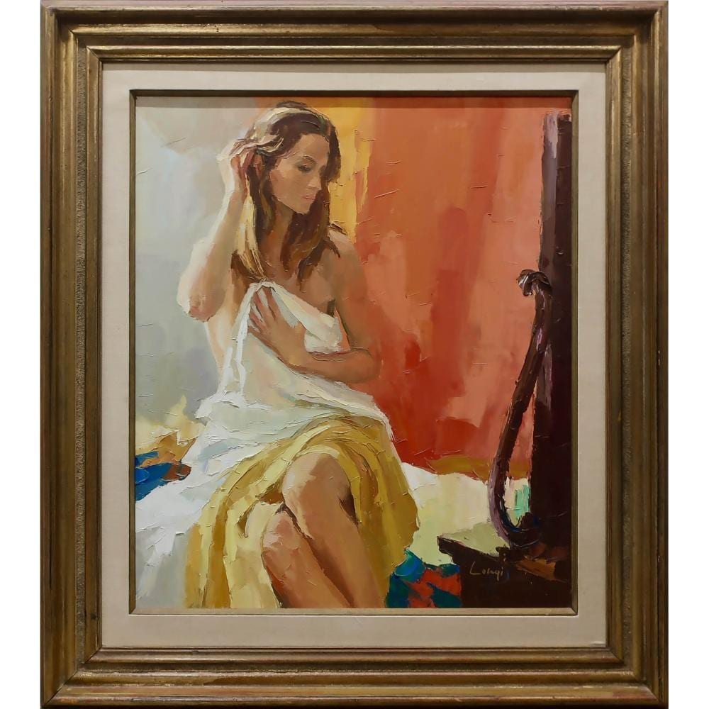 Carl Antonio Longi comparable auction result: carl antonio longi italian 1921 1980 untitled after the bath