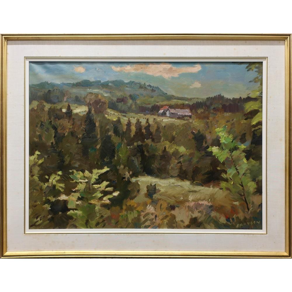 Helmut Gransow comparable auction result: helmut gransow canadian 1921 2012 summer morin heights