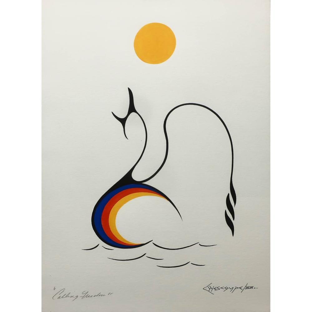 Clemence Wescoupe comparable auction result: clemence wescoupe canadian 1951 2018 calling freedom