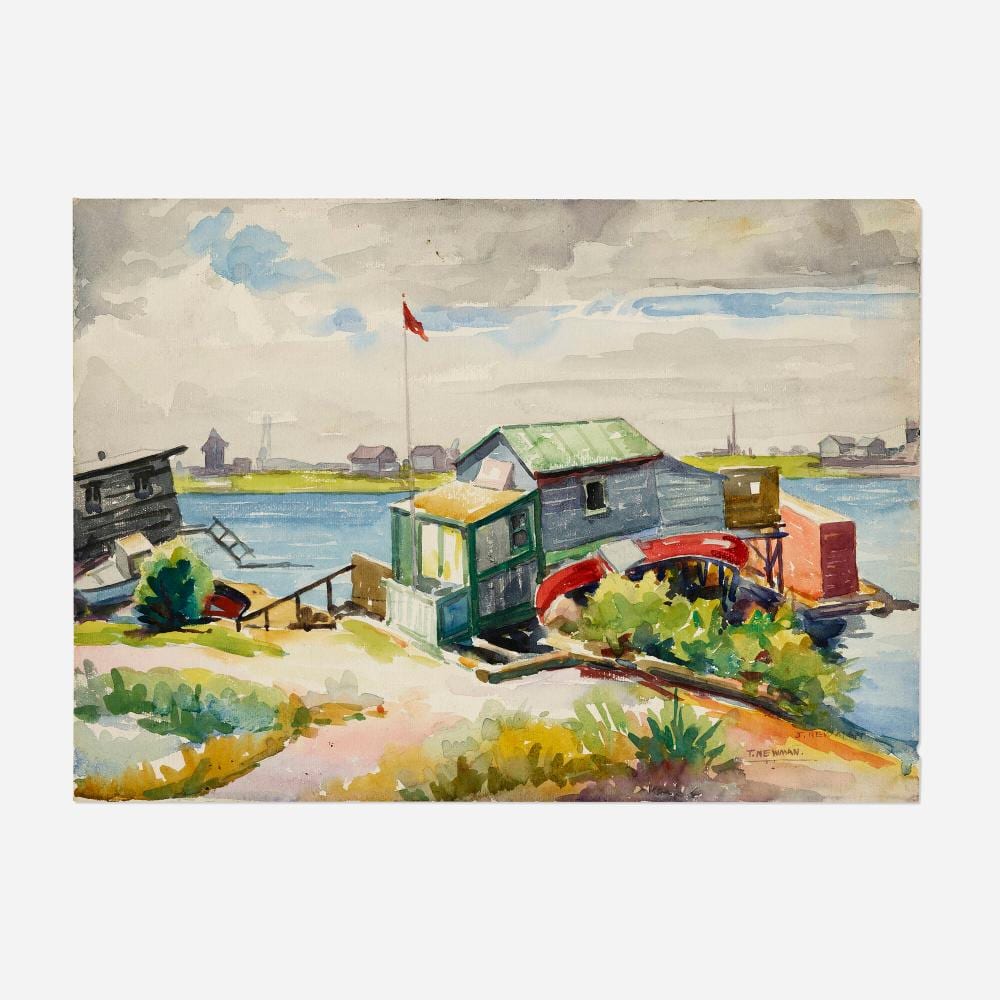Joseph Newman comparable auction result: joseph newman the dock