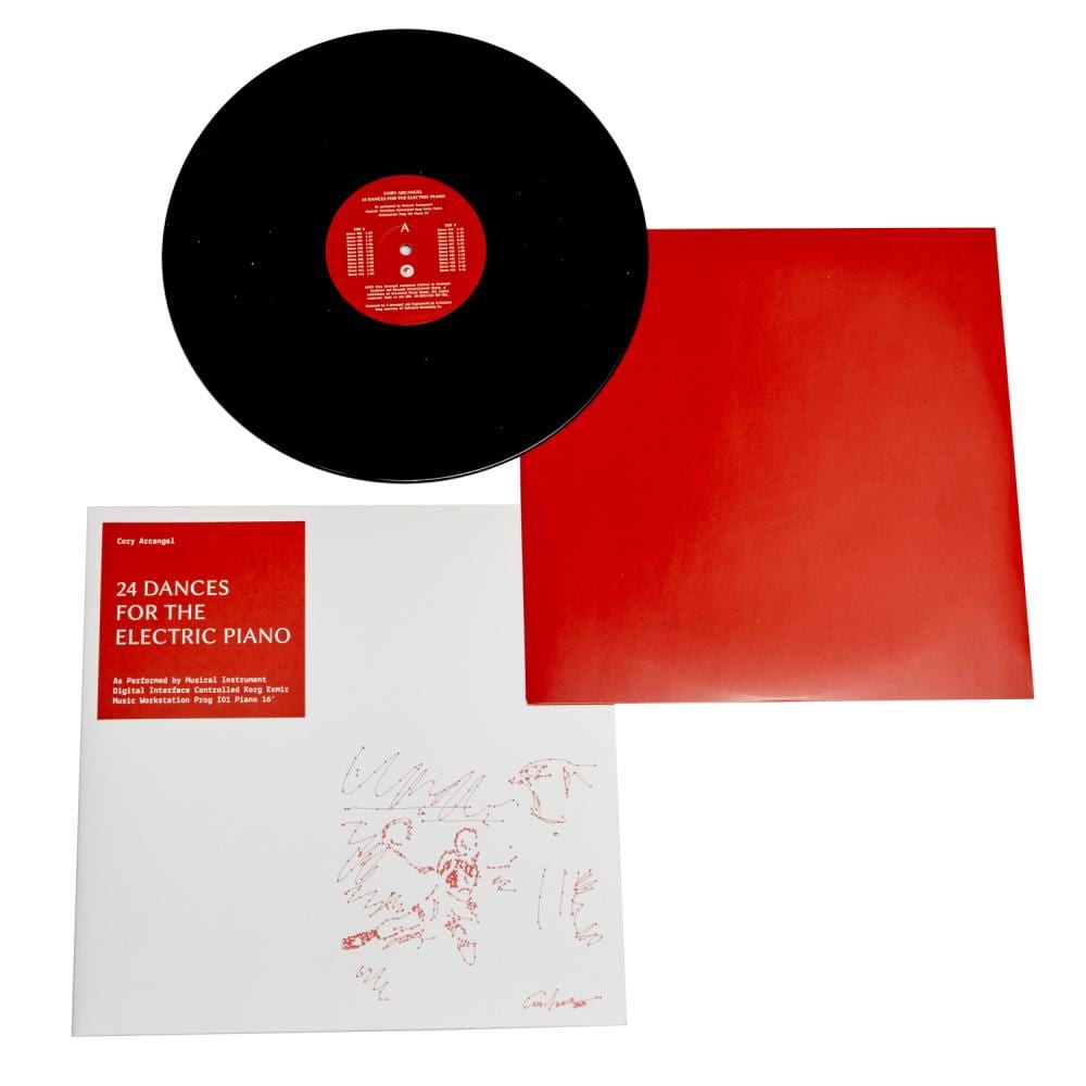 Cory Arcangel comparable auction result: cory arcangel recording on vinyl disk 2013 14