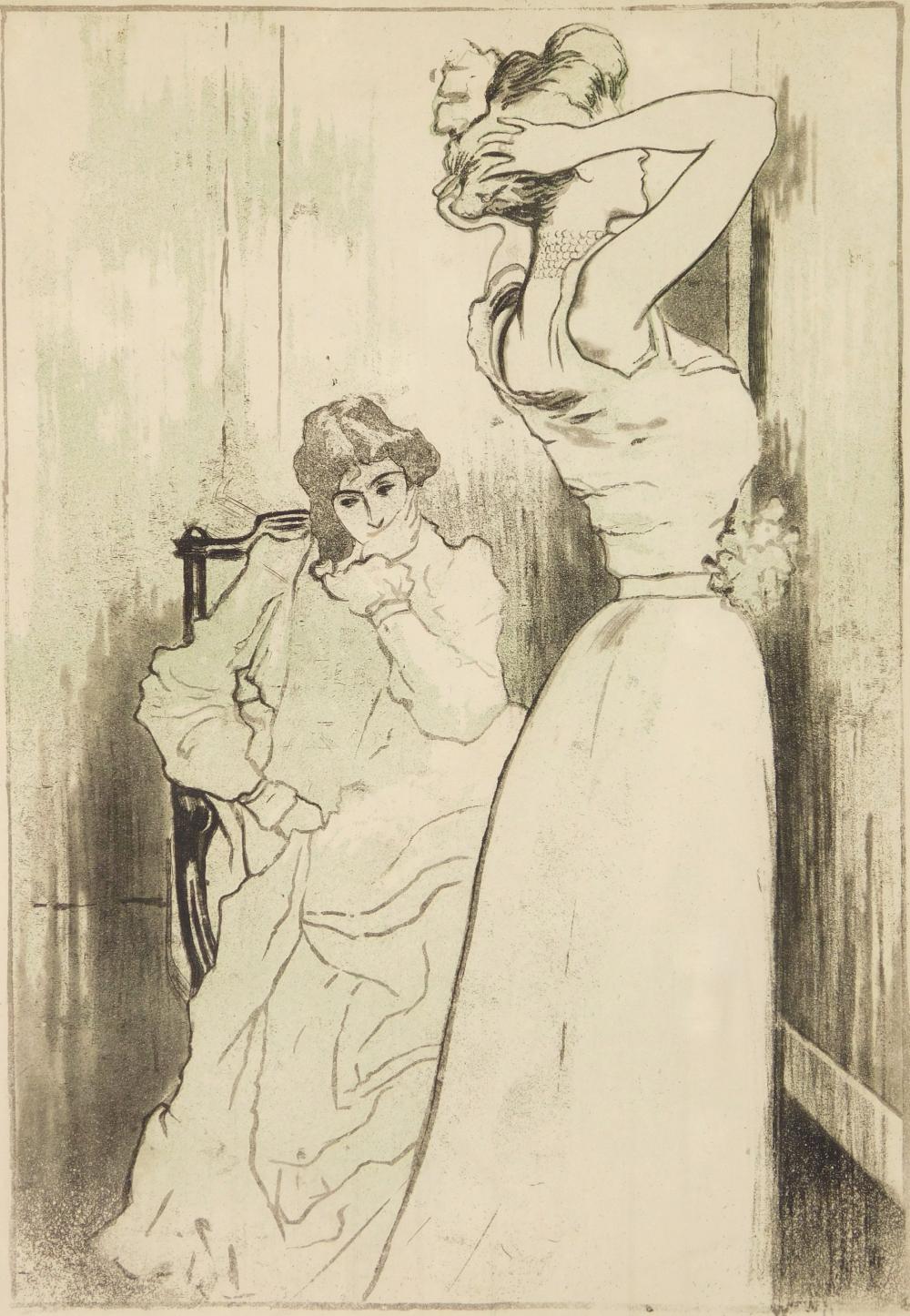 Pierre Georges Jeanniot comparable auction result: pierre georges jeanniot french 1848 1934 lithograph