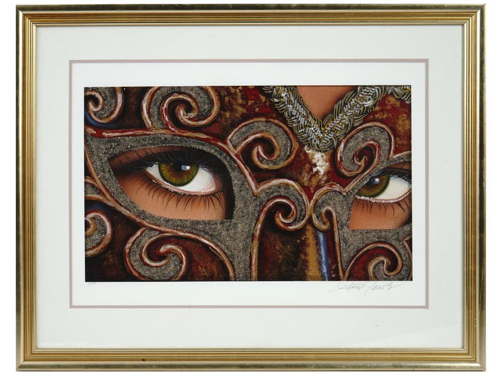 Scott Jacobs comparable auction result: ltd modern american lithograph by scott jacobs signed