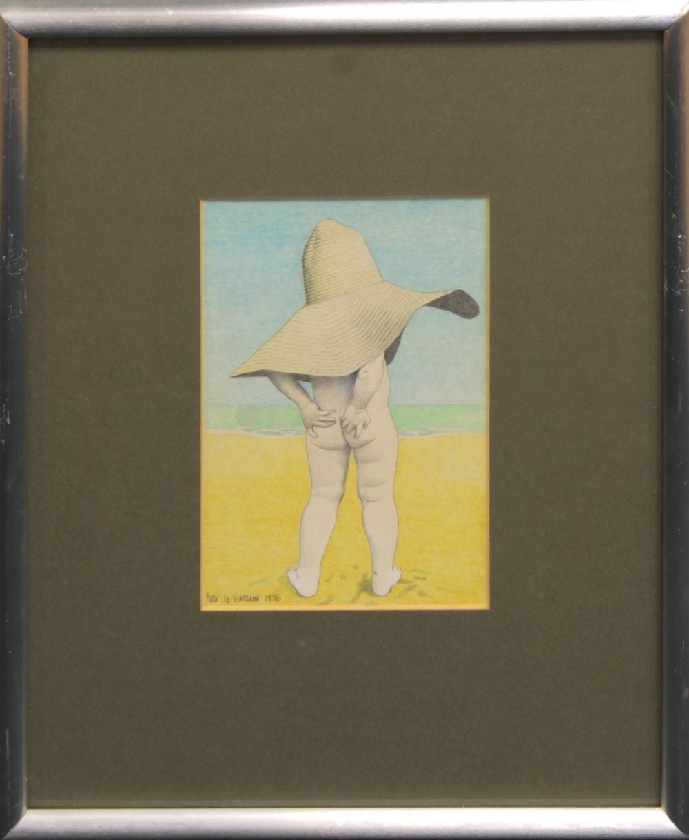 Peter Le Vasseur comparable auction result: peter le vasseur british b 1938