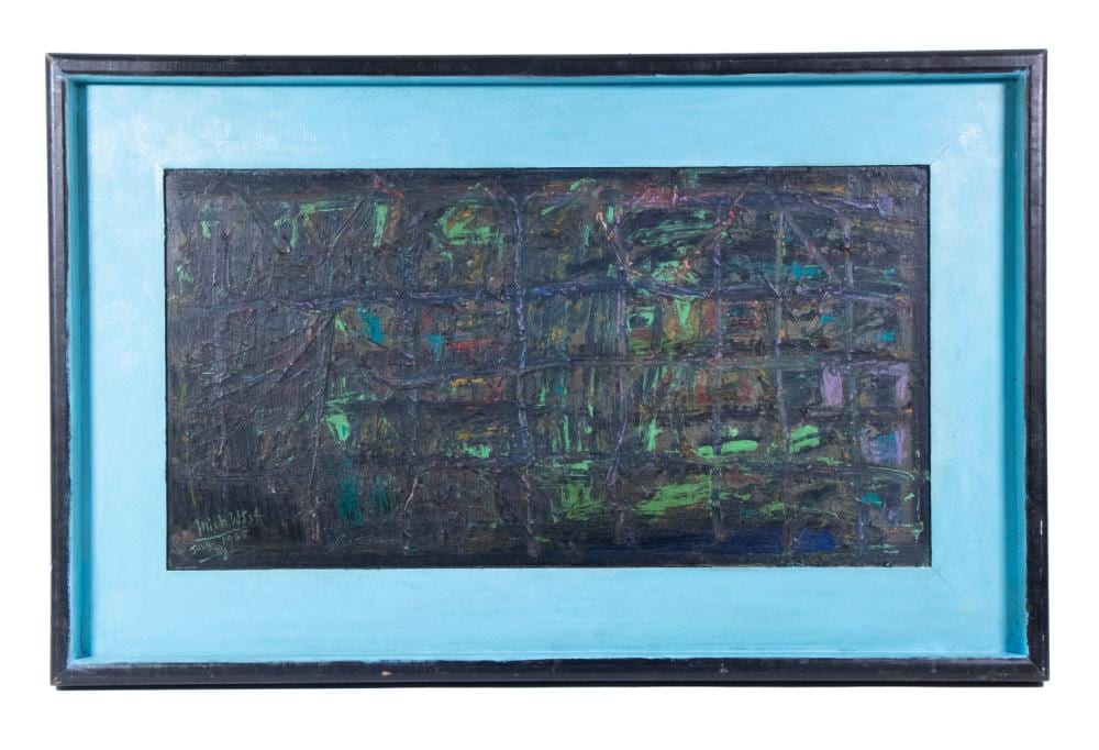 Michael West comparable auction result: michael corinne west ny il 1908 1991