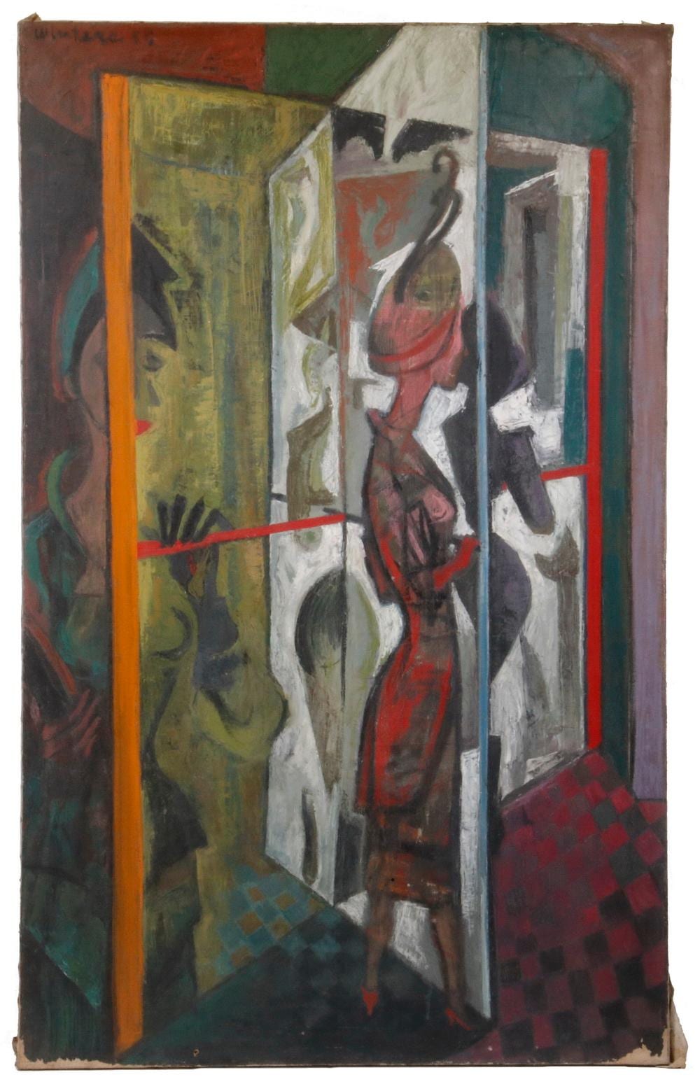 Denny Sonke Winters comparable auction result: denny sonke winters ny ca me mi mexico 1905 1985
