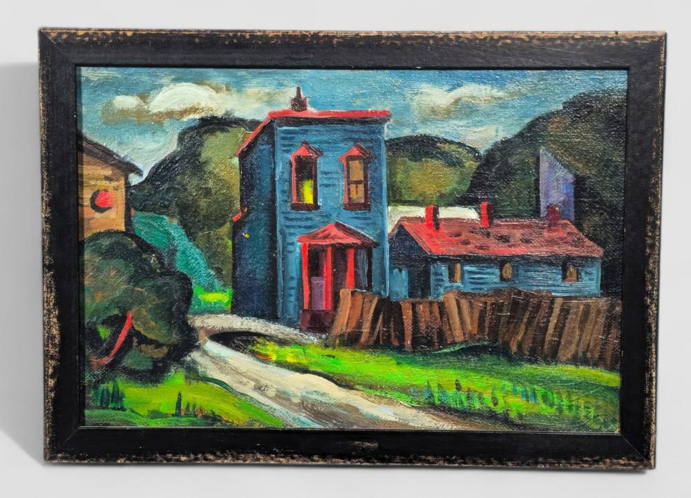 John Ellsworth Weis comparable auction result: john e weis 1892 1962 cincinnati indiana oil east end