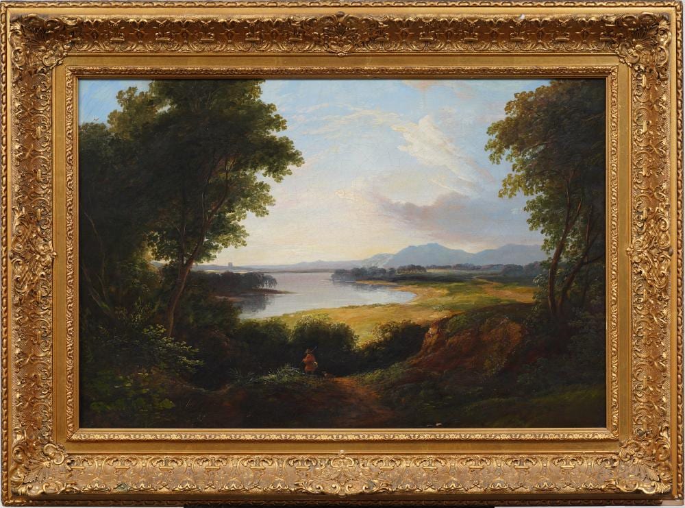 Horatio McCulloch comparable auction result: horatio mcculloch 1806 1867 antique scottish signed landscape 19th century oil painting