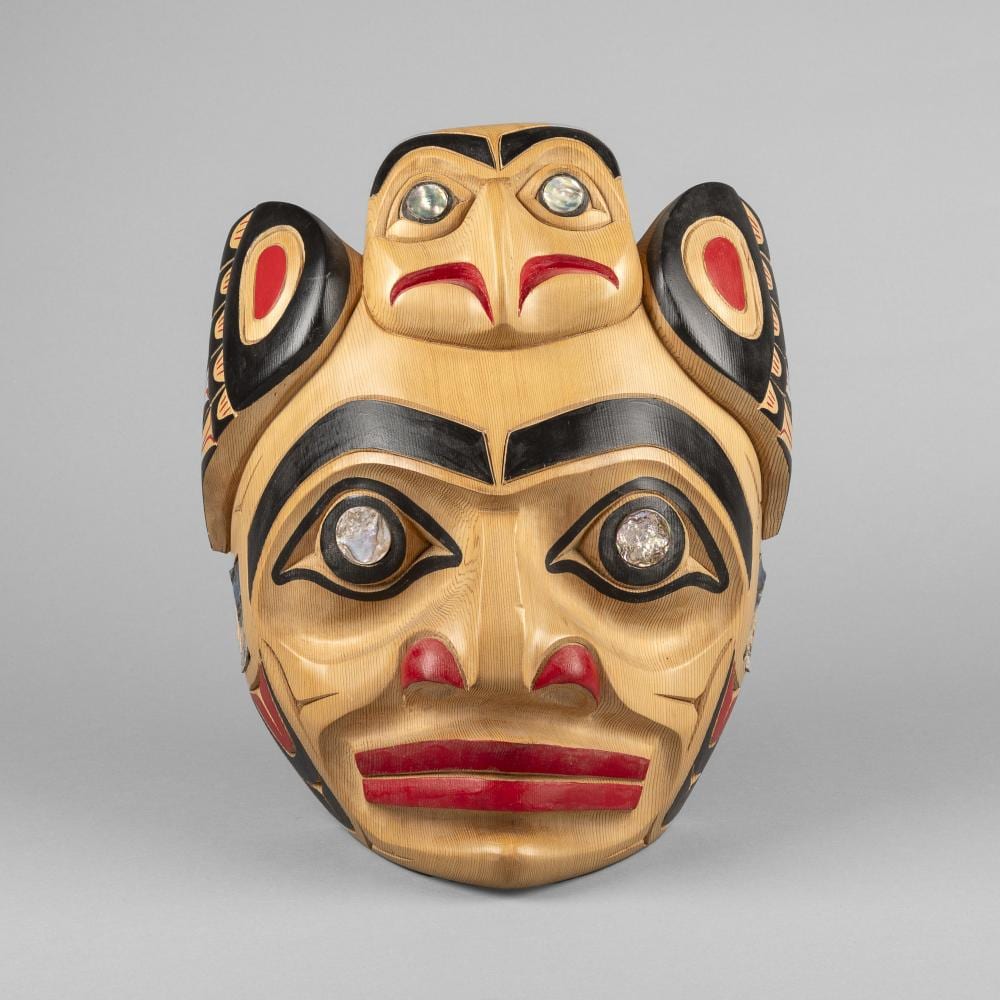 Doug Lafortune comparable auction result: doug lafortune northwest coast inlay mask