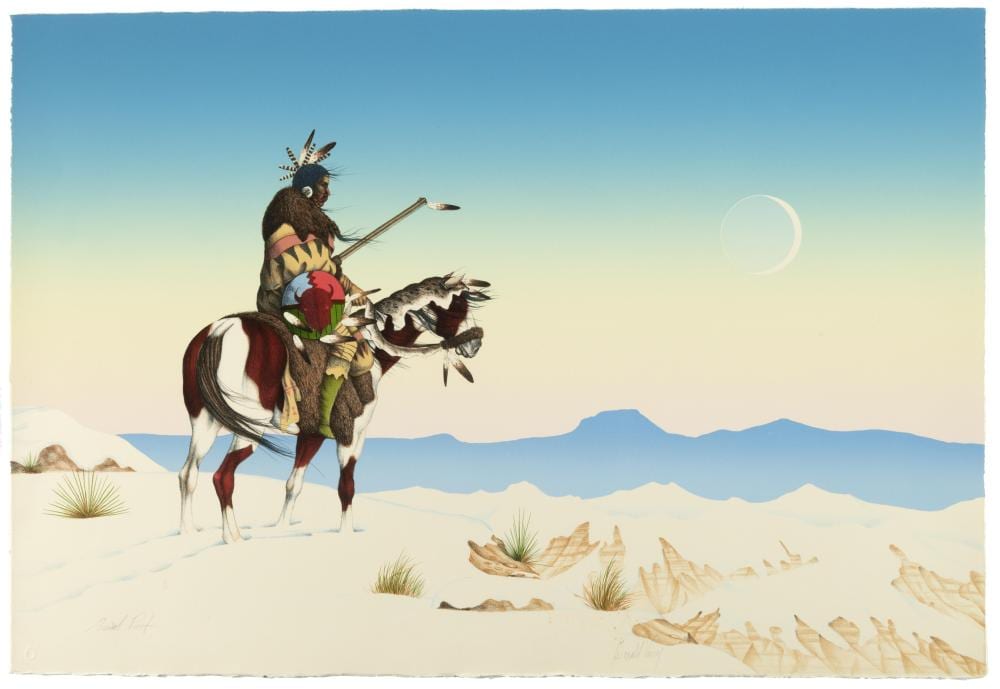 Donald Vann comparable auction result: donald vann the lonely quest