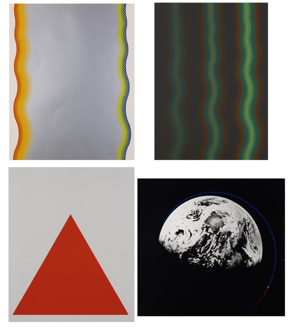 David Rose comparable auction result: david rose 1936 2006 a suite of four colour screenprints