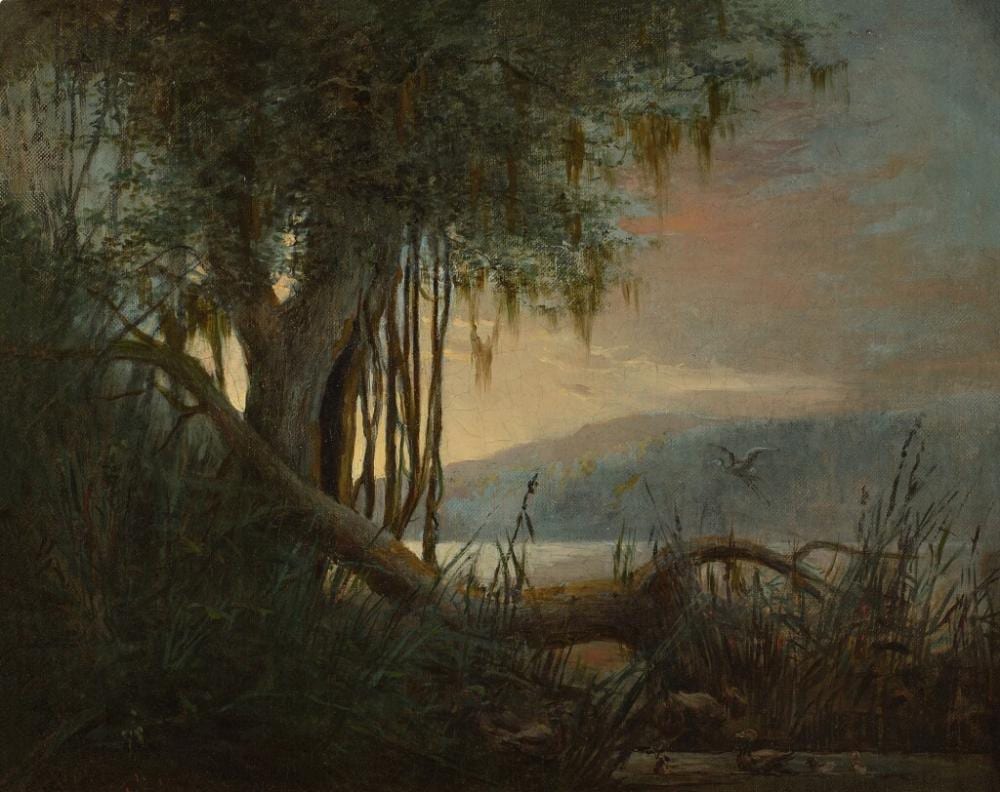 Joseph Rusling Meeker comparable auction result: marshland