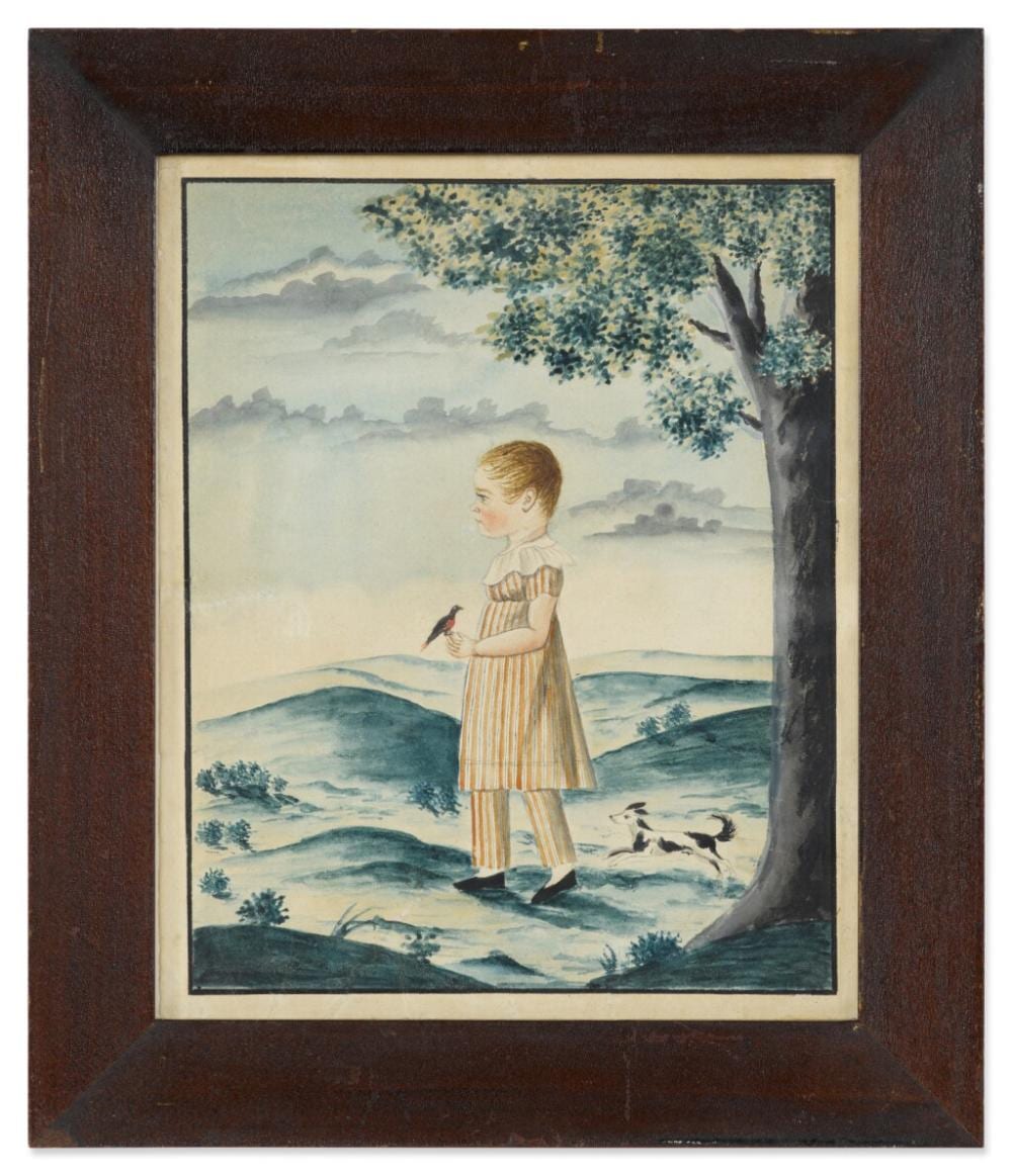 Jacob Maentel comparable auction result: jacob maentel 1763 1863