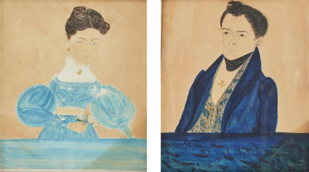 Jane Anthony Davis comparable auction result: jane anthony davis 1821 1855