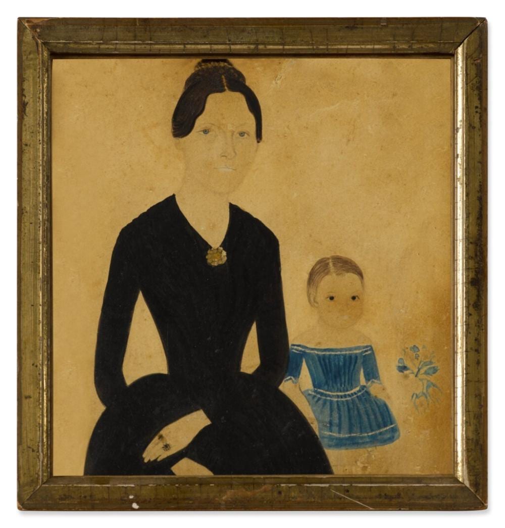 Jane Anthony Davis comparable auction result: jane anthony davis 1821 1855
