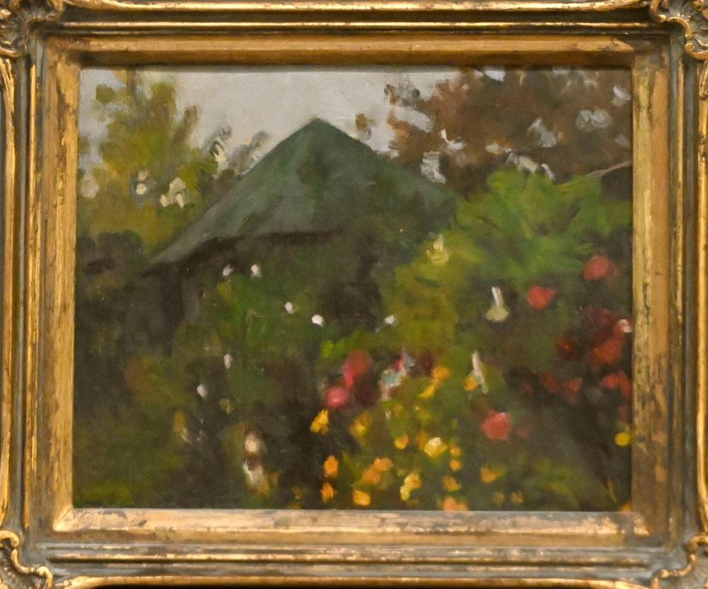 Aline Dent comparable auction result: aileen dent spring blossoms