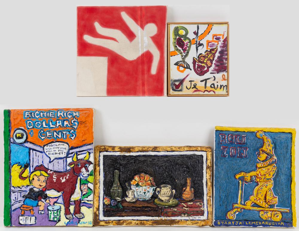 Leslie Lew comparable auction result: leslie lew american b 1953 et al